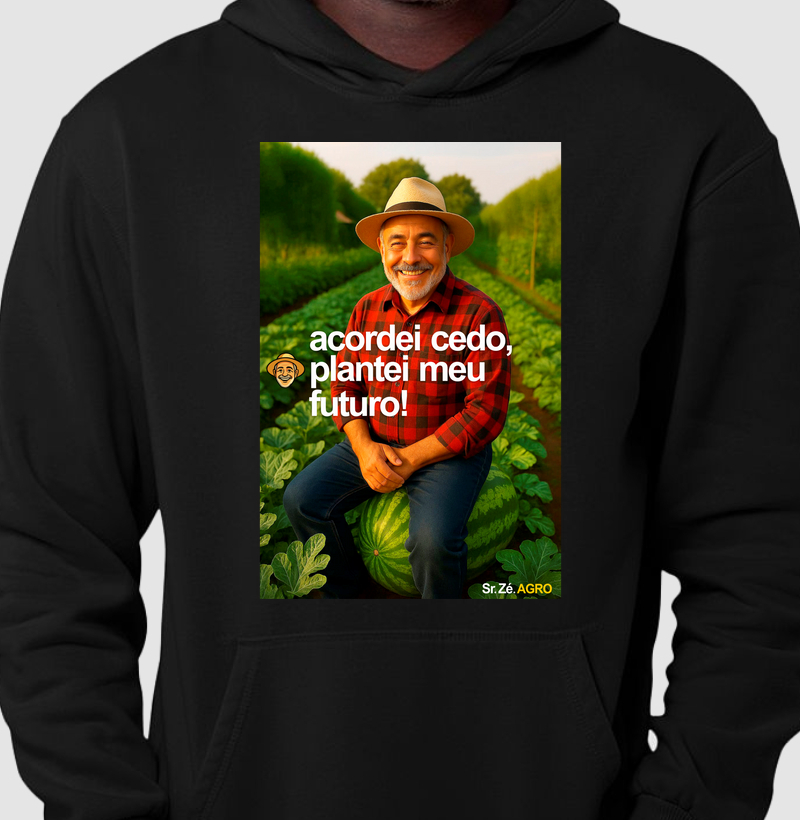 Acordei cedo, plantei meu futuro!