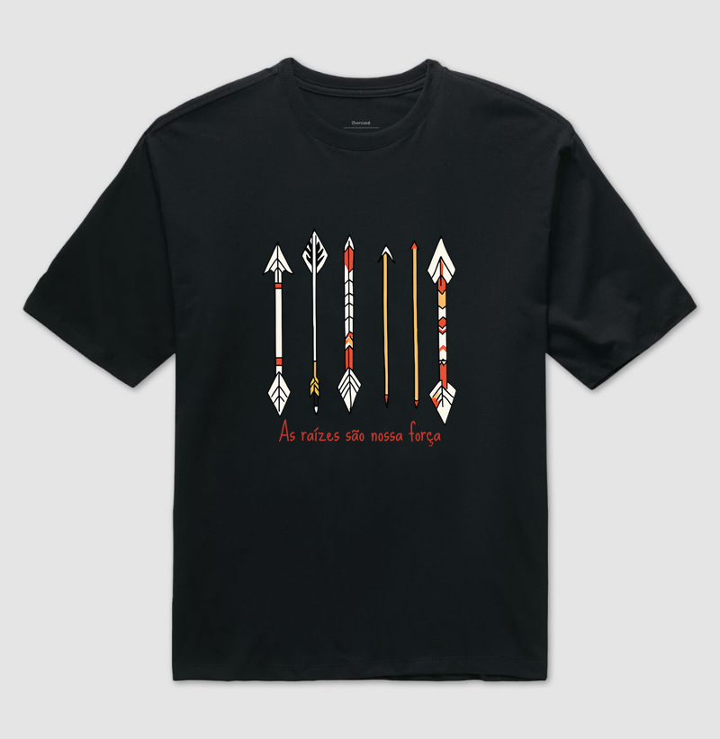 Camiseta As raízes são nossa força