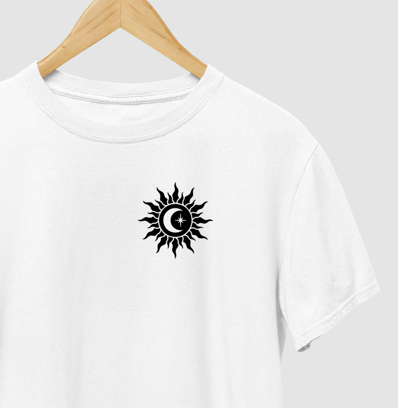 Camiseta Sol & Lua -Minimalista