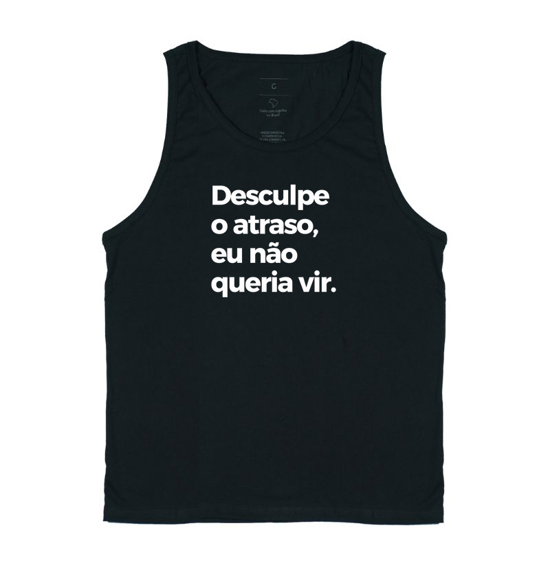 Desculpe o atraso