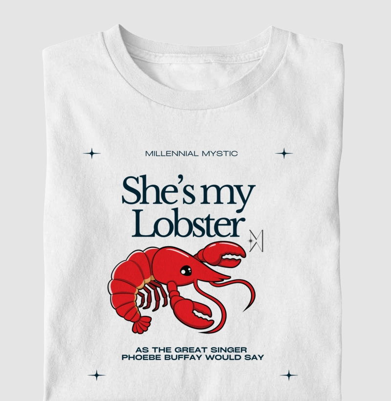 Camiseta Namorados - She's my lobster