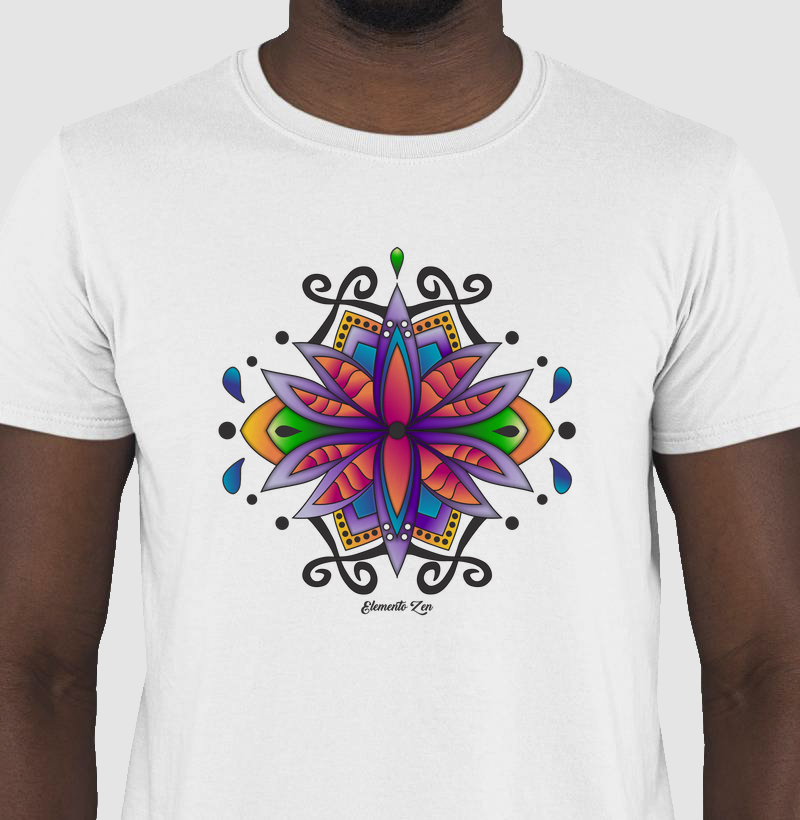 Camiseta Elemento Zen Mandala III