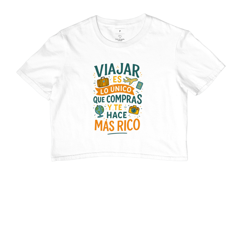 Viajar es lo único que compras y te hace más rico