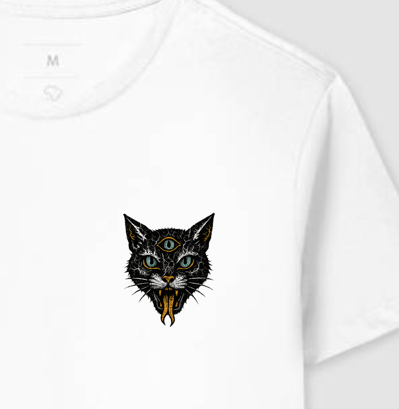 Camiseta - Shadow Cat (bolso)
