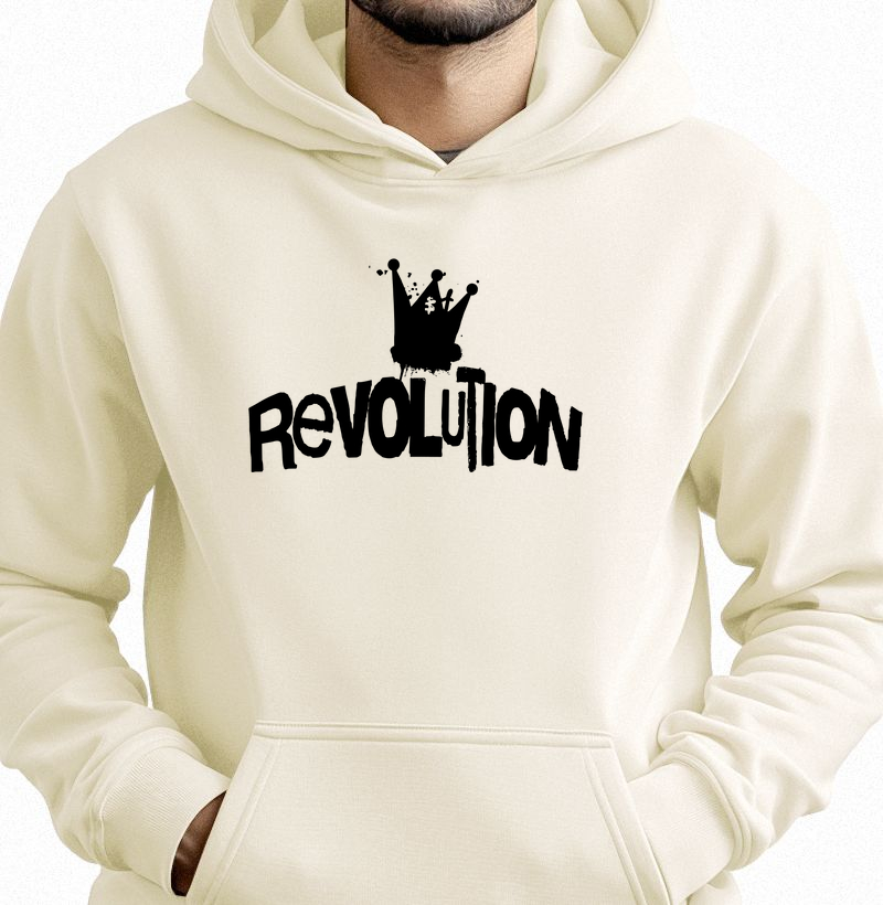 Revolution: Moletom com Bolso - Estilo e Atitude em Cada Detalhe