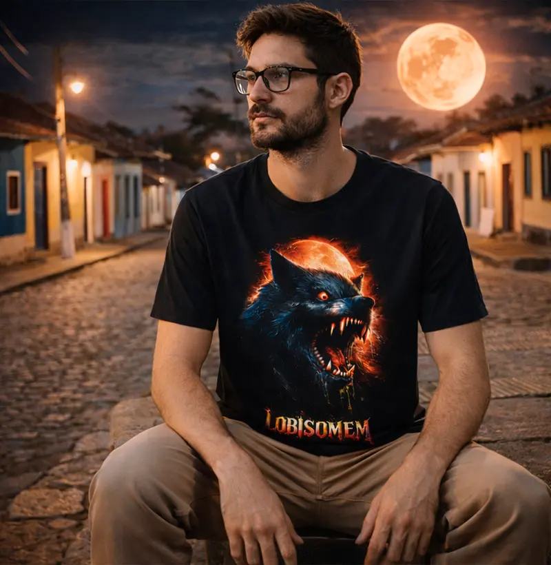Camiseta Lobisomem