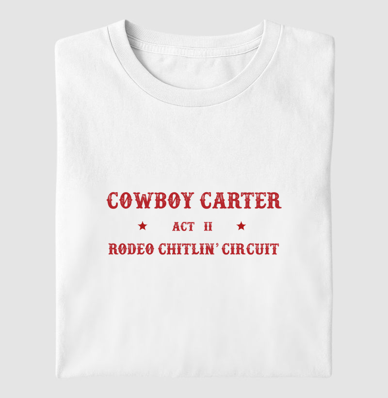 Camiseta - Coleção Beyonce Cowboy I
