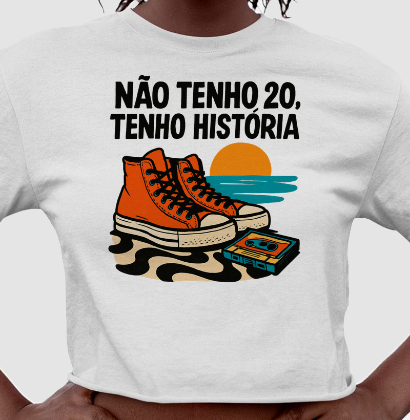 Cropped Tenho História — Posto80 | Posto80