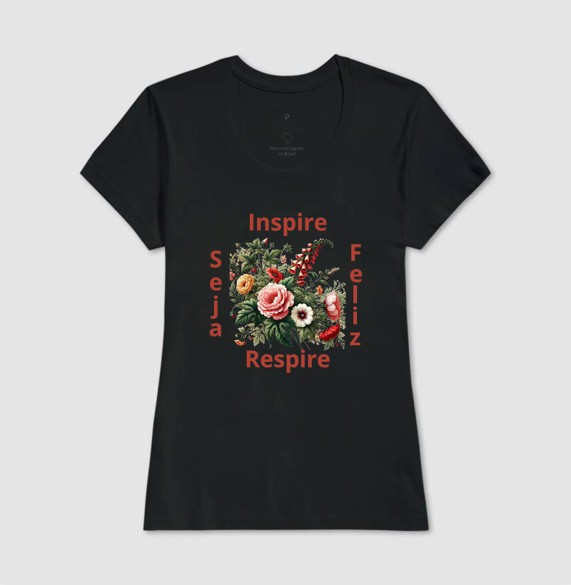 Camiseta Feminina Inspire
