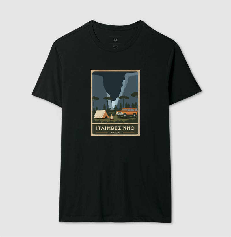 Camiseta Itaimbezinho canyon - Masculina