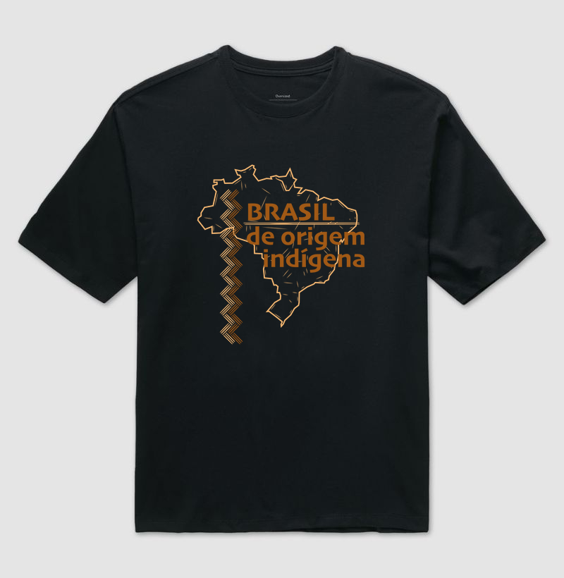 Camiseta “Brasil de Origem Indígena”