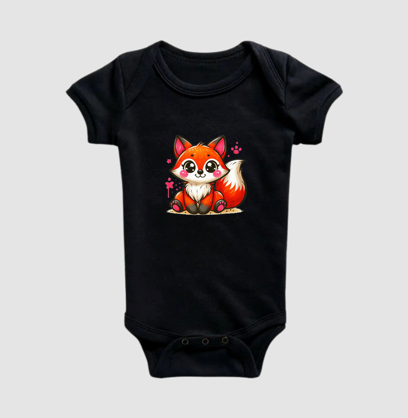 Body Infantil - Raposa