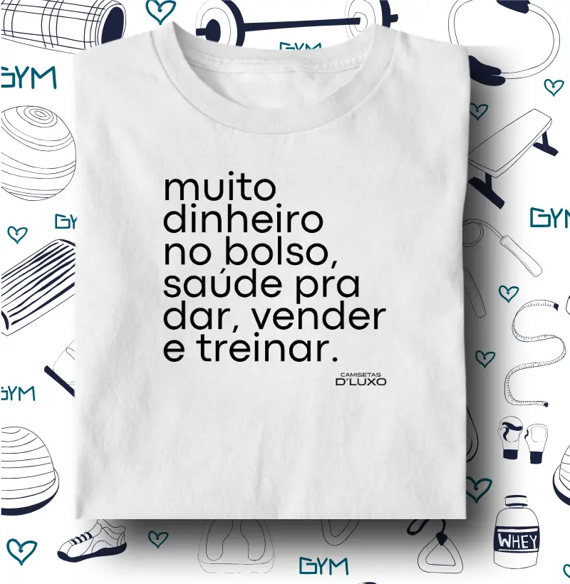 Muito dinheiro no bolso