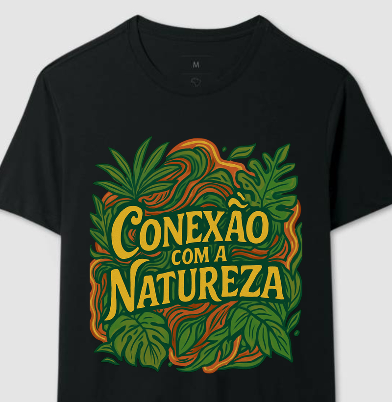 camiseta algodão estampa Reggae conexão