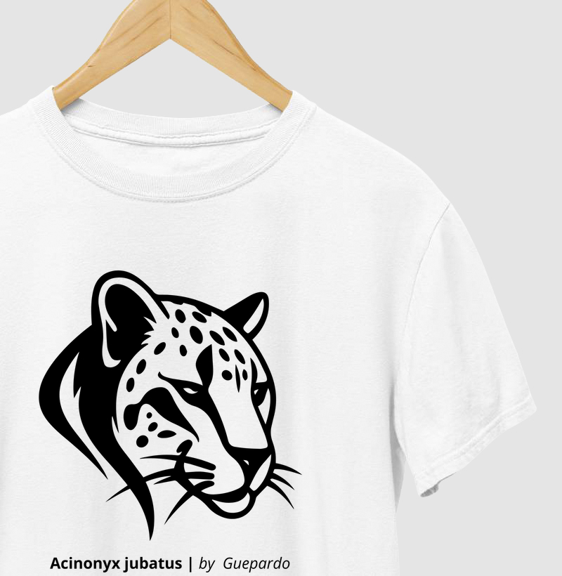 Camiseta Animalis Veloz e Rápido 100% Algodão