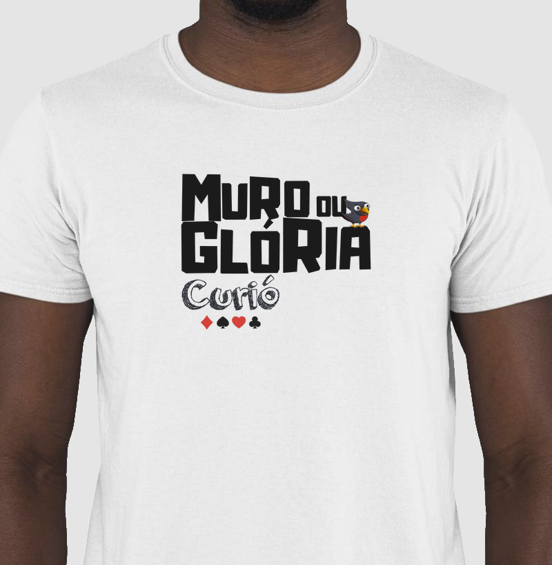 Camiseta Personalizada Curió Muro ou Glória