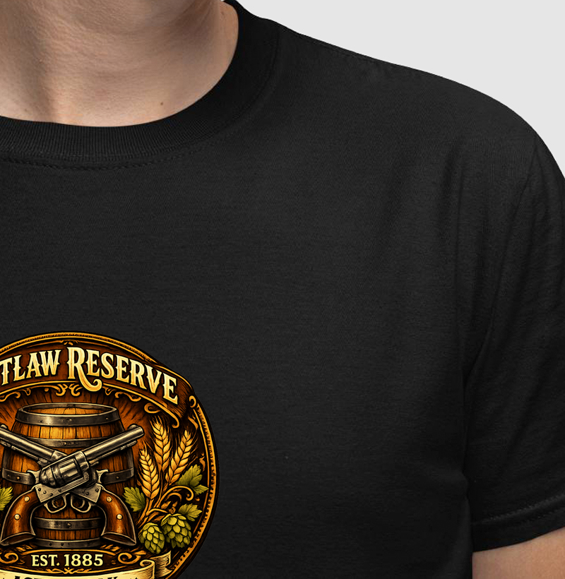 Camiseta Outlaw Reserve – Aged in Oak