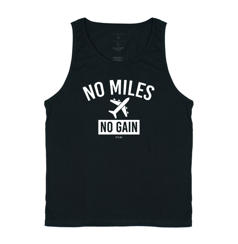No miles, no gain