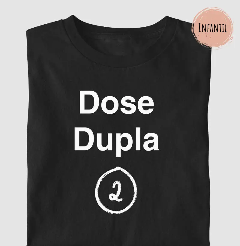 Camiseta Para Gêmeos - Dose Dupla 2