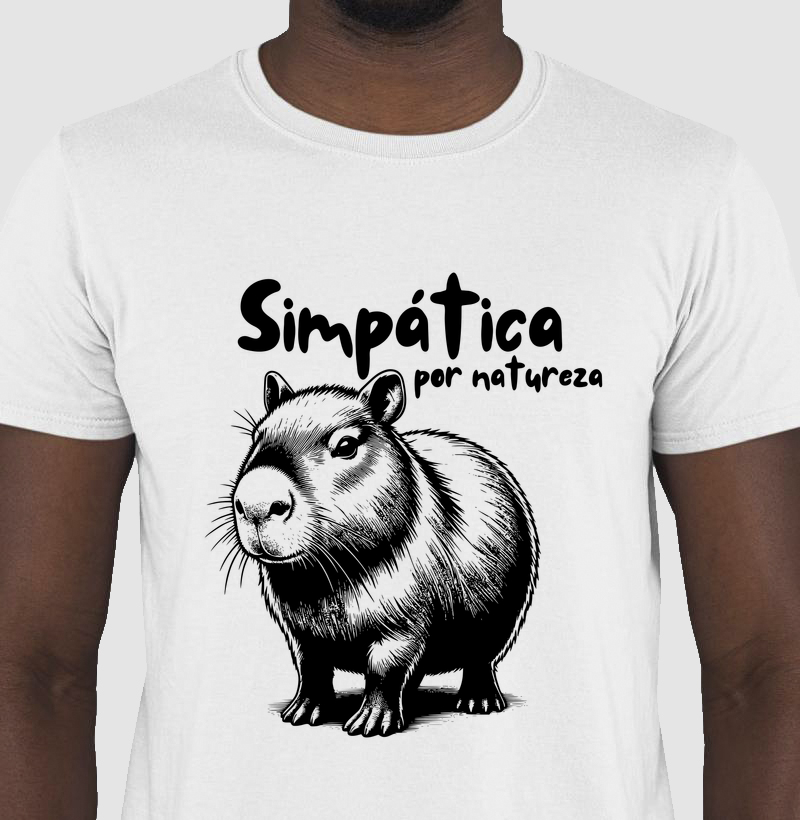 Camiseta Capivara Meme