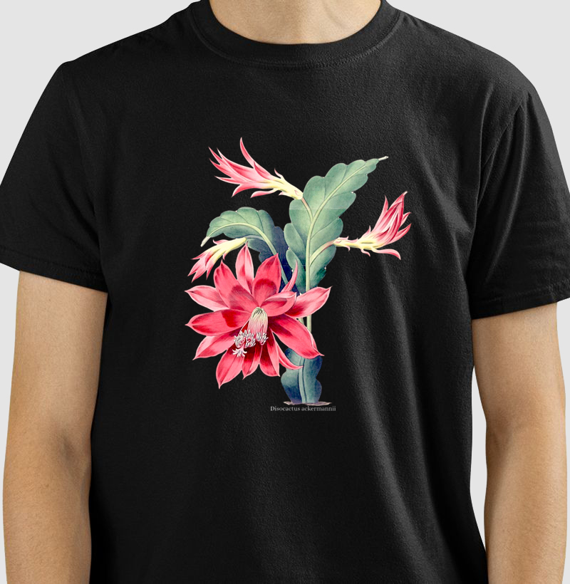Camiseta Tshirt Disocactus ackermannii