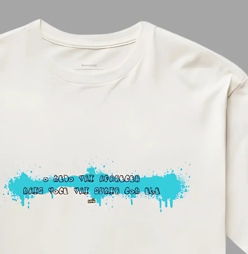 O medo vai aparecer mais você vai sumir com ele