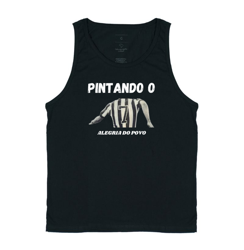 CAMISA PINTANDO O 7 PRETA