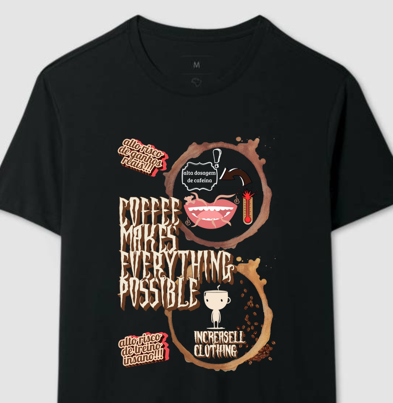 Camiseta Coffee Pre Workout