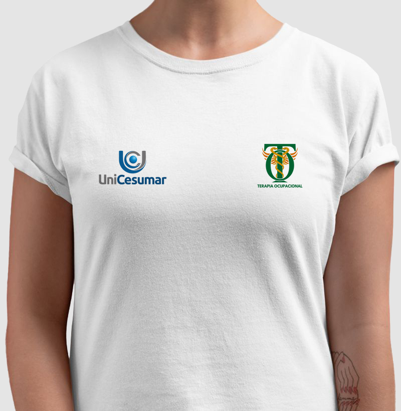 Camiseta Terapia Ocupacional minimalista