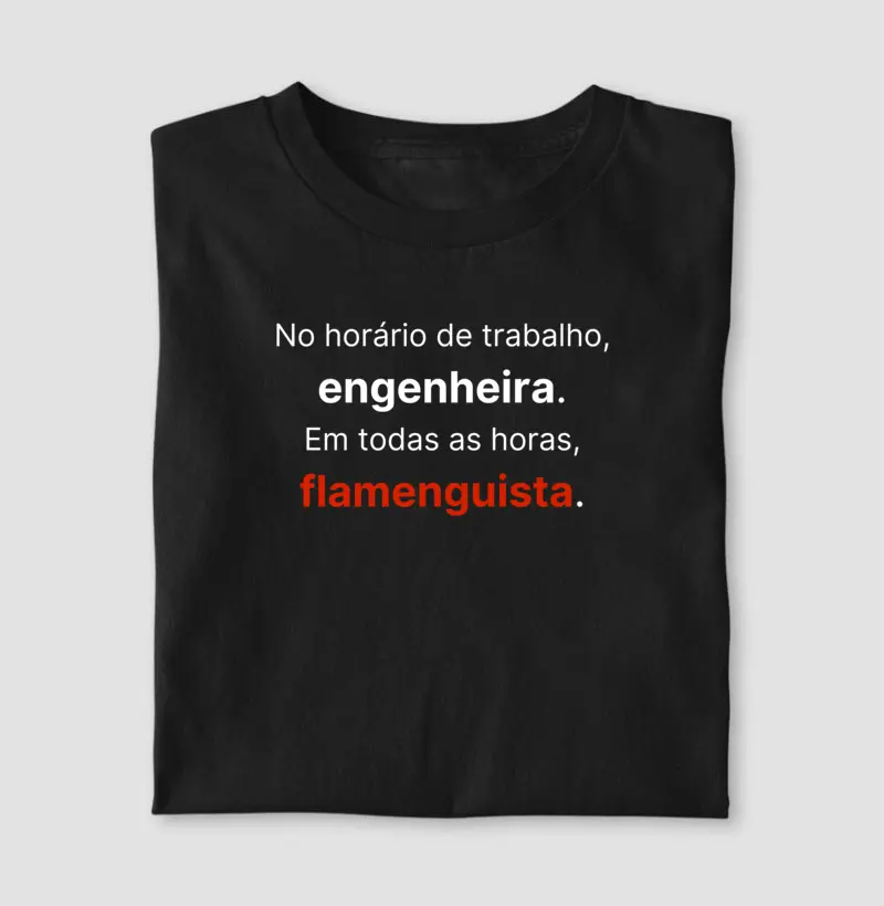 Engenheira e flamenguista