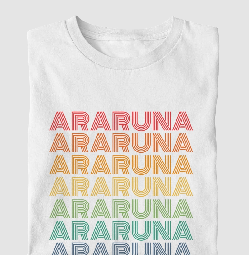 Araruna Letreiro Retrô