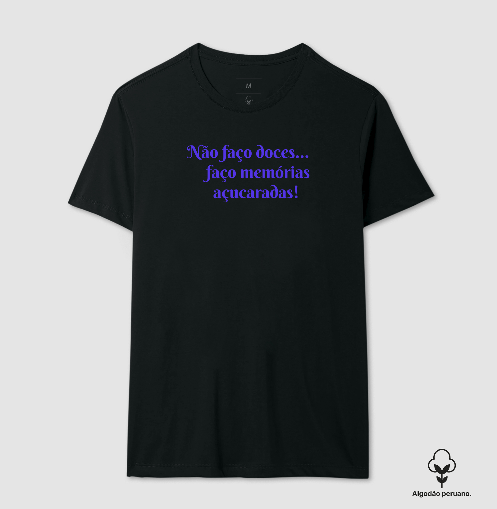 T-shirt memórias açucaradas