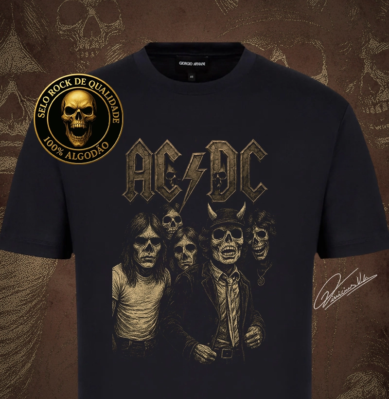 ACDC SKULL BAND