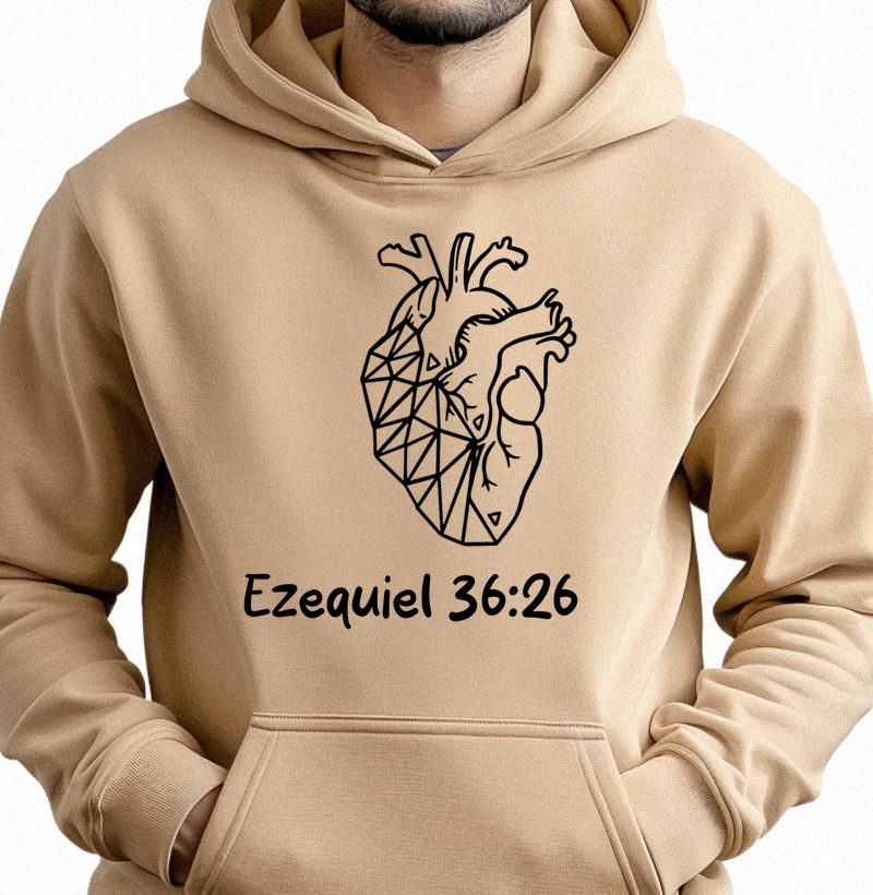 Coração de carne - Ezequiel 36:26