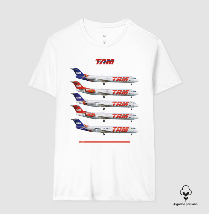 Fokker 100 - TAM - Algodão Peruano