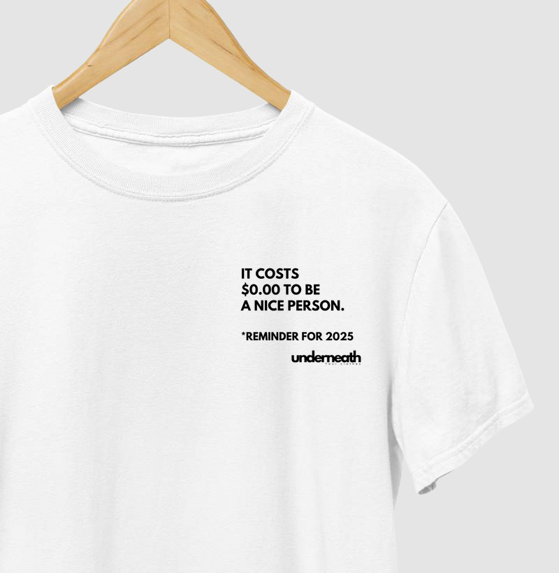 camiseta it costs $0.00 to be a nice person