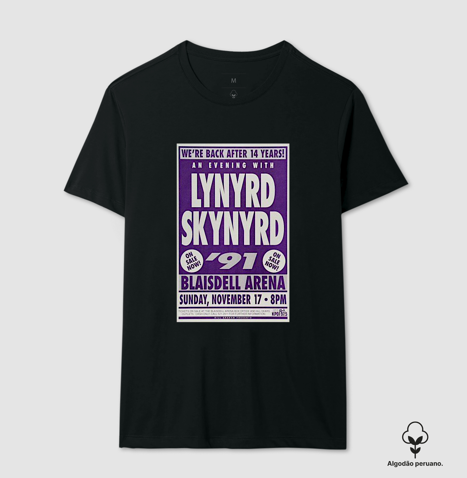 Cartaz - Lynyrd Skynyrd 1991