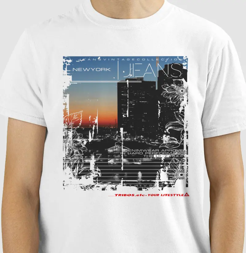 CAMISETA RESERVA.INK MASCULINA E FEMININA TRIBOS.etc LIFESTYLE NEW YORK CITY JEANS