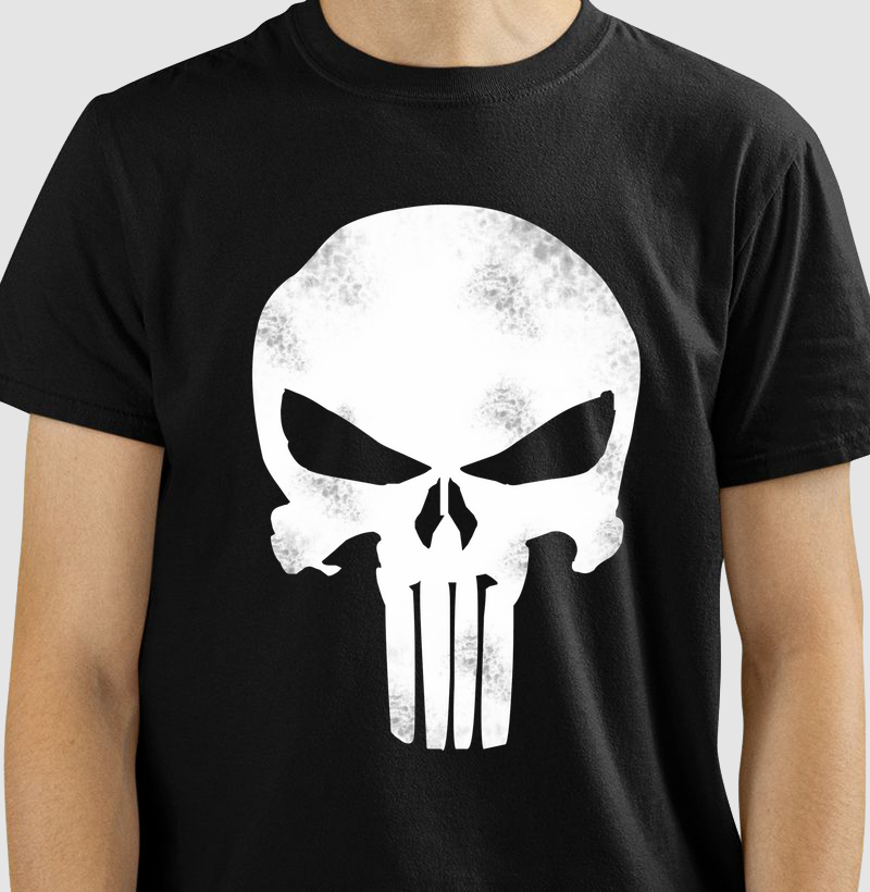 Caveira Justiceira – Força e Determinação