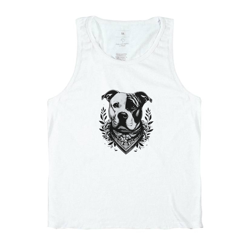 Pit bull com bandana 