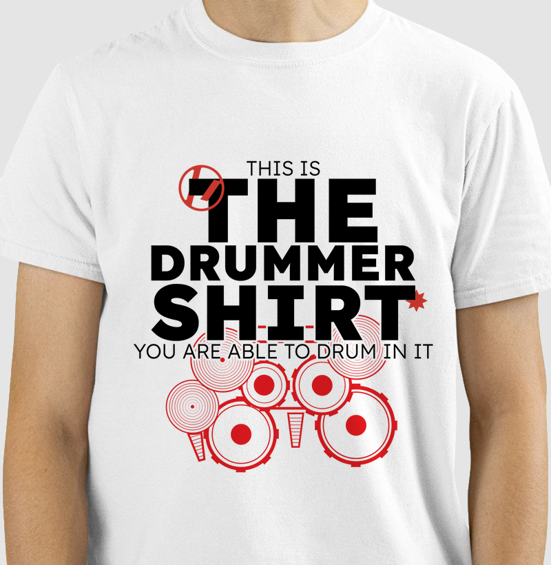The Drummer Shirt - Escuro