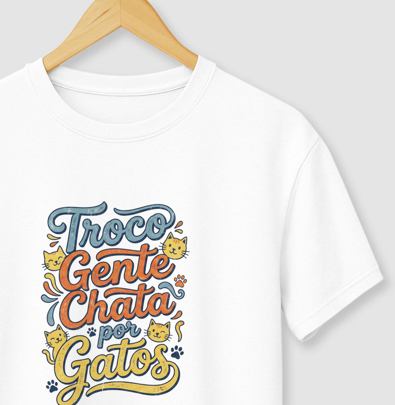 Troco gente chata por gatos