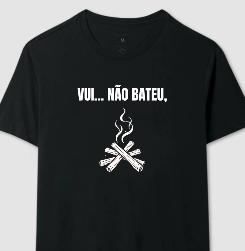 VUI... NÃO BATEU, APAGOU.
