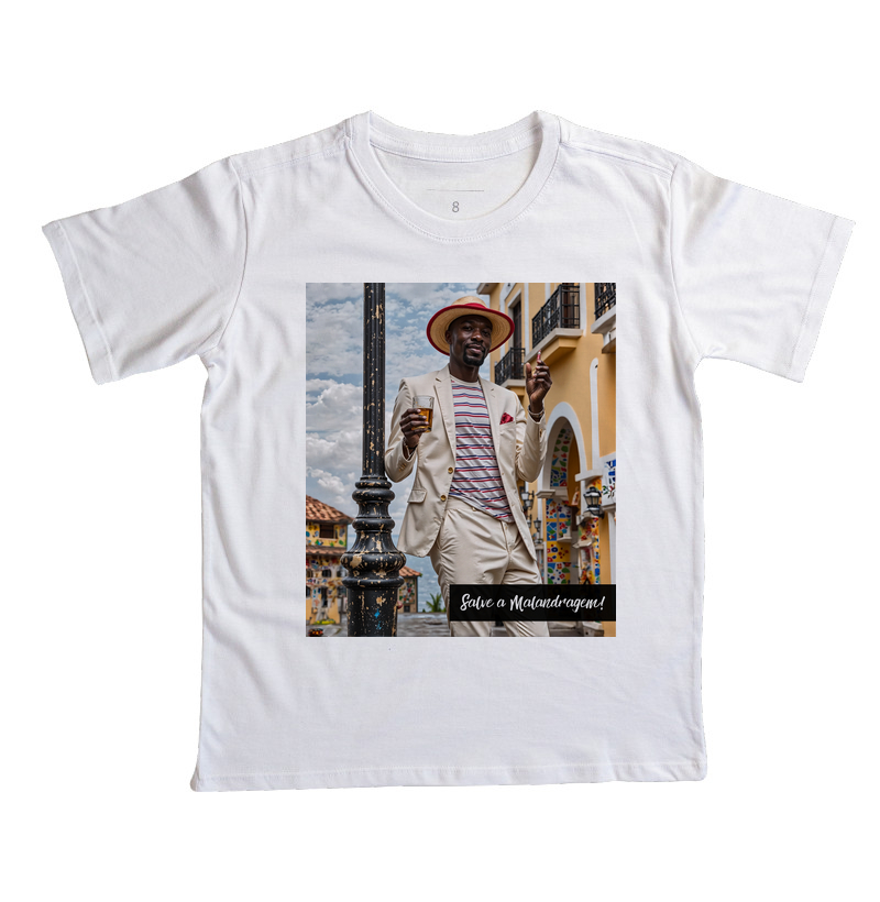 Malandro - Camiseta Infantil 0