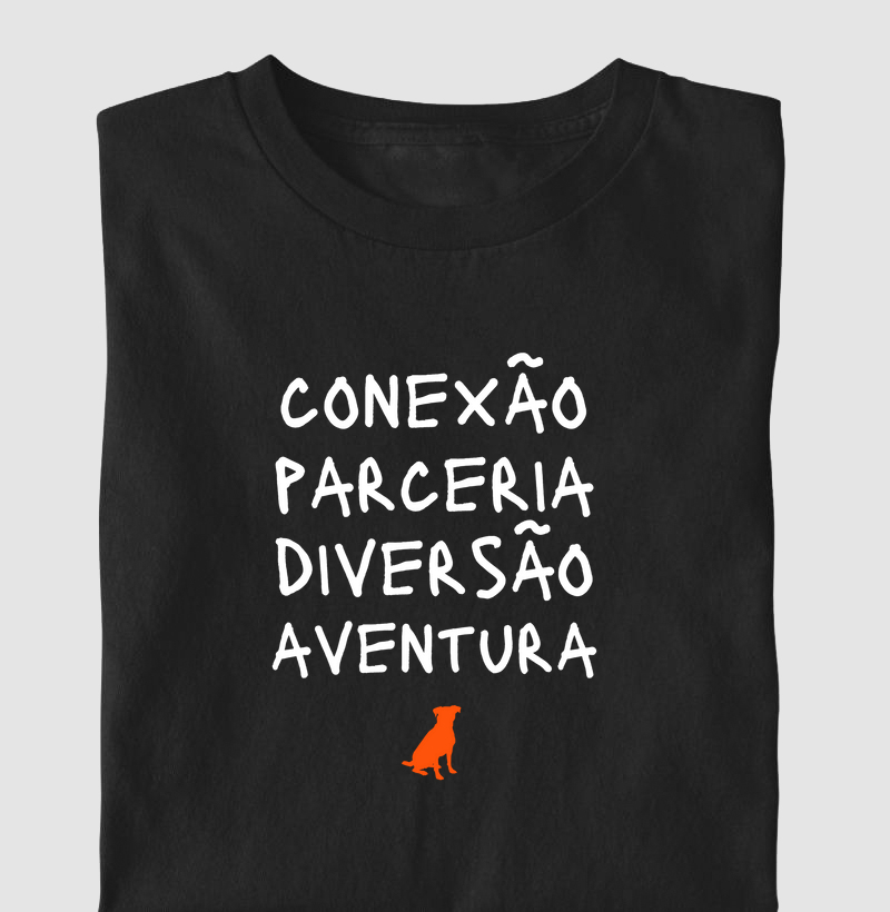 Conexão parceria diversão aventura