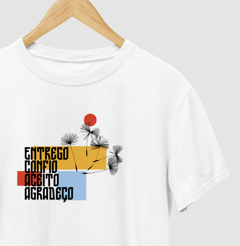 Entrego, confio, aceito, agradeço.