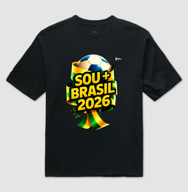 Camiseta Sou Mais Brasil