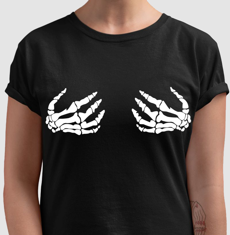 Camiseta Halloween Caveira