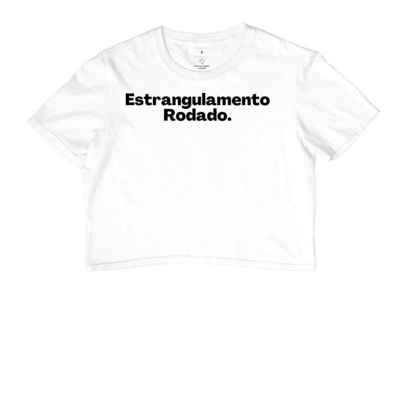 Cropped Estrangulamento Rodado