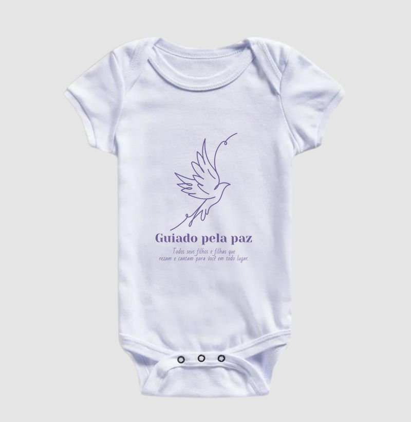 Body Infantil Guido pela Paz